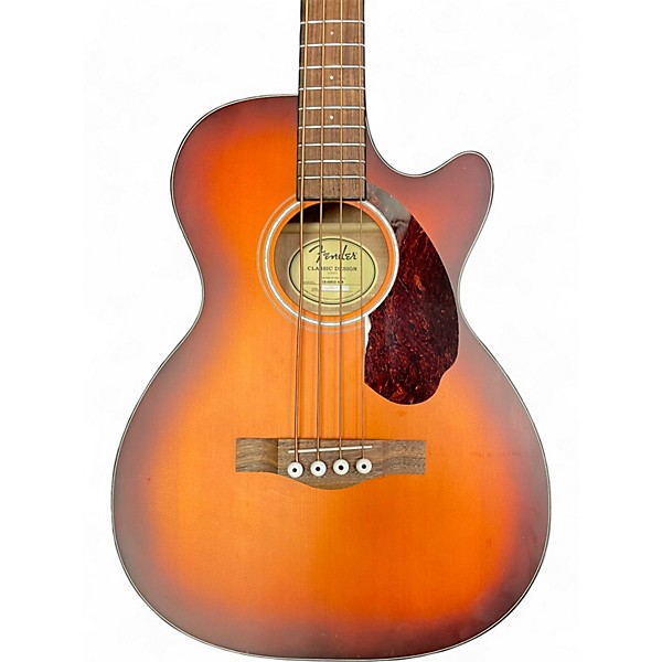 Used Fender CB60SCE ACB Violin Burst Acoustic Bass Guitar