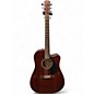 Used Fender CD60SCE ALL MAHOGANY Mahogany Acoustic Electric Guitar thumbnail