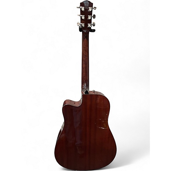 Used Fender CD60SCE ALL MAHOGANY Mahogany Acoustic Electric Guitar
