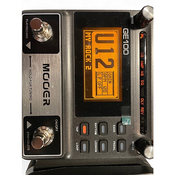 Used Mooer GE100 Effect Processor