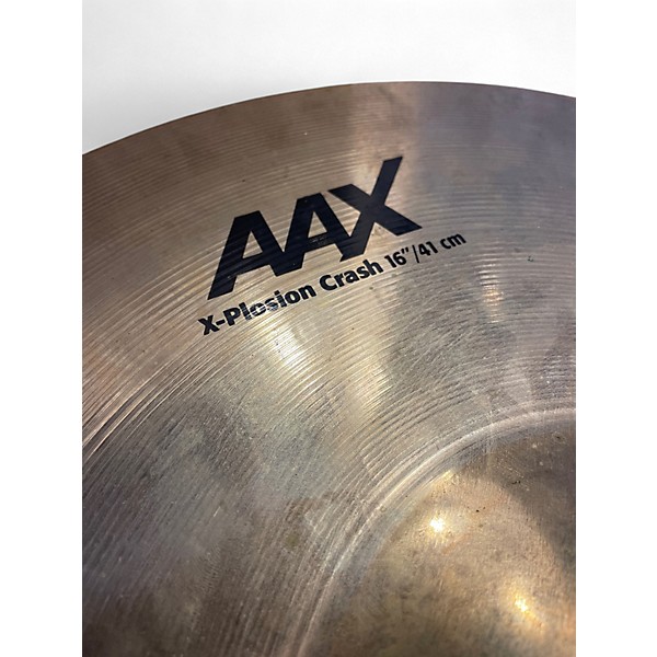 Used SABIAN 16in AAX Xplosion Crash Cymbal