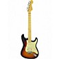 Used 2004 Fender American Deluxe Stratocaster HSS 2 Color Sunburst Solid Body Electric Guitar thumbnail