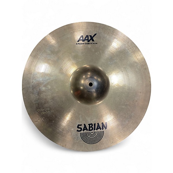 Used SABIAN 18in AAX Xplosion Crash Cymbal