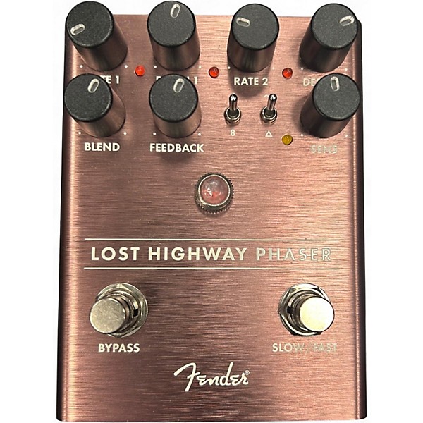Used Fender Lost Highway Phaser Effect Pedal