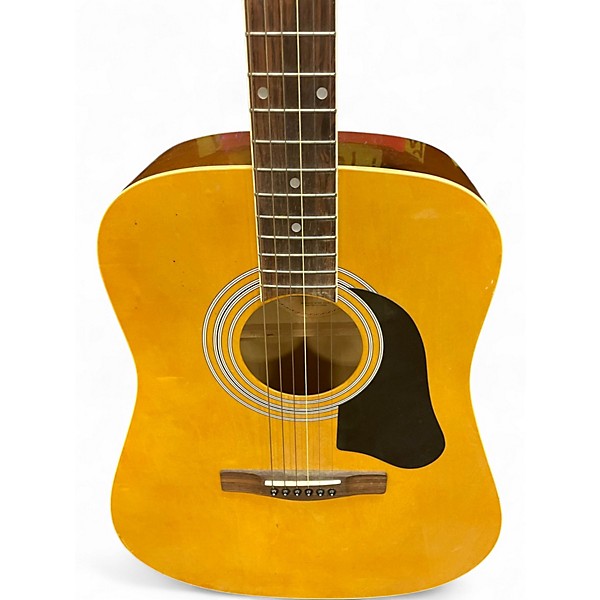 Used Silvertone CA09 Natural Acoustic Guitar