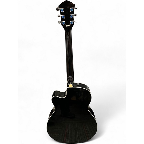 Used Fender FA135CE Concert Black Acoustic Electric Guitar