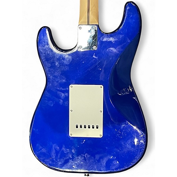 Used Squier Affinity Stratocaster Blue Sapphire Solid Body Electric Guitar