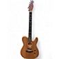 Used Fender American Acoustasonic Telecaster Brown Acoustic Electric Guitar thumbnail