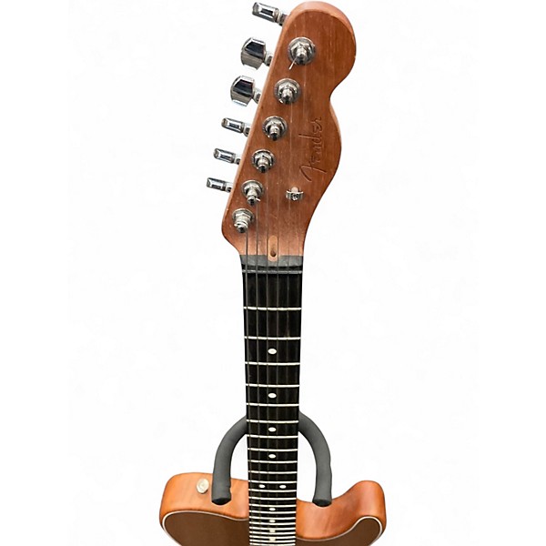 Used Fender American Acoustasonic Telecaster Brown Acoustic Electric Guitar