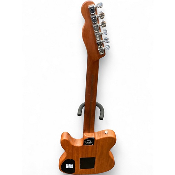 Used Fender American Acoustasonic Telecaster Brown Acoustic Electric Guitar