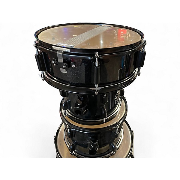 Used PDP by DW 5 Piece ENCORE SERIES BLACK SPARKLE Drum Kit