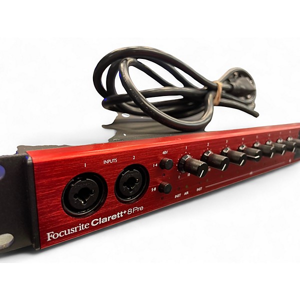 Used Focusrite Clarett+ 8Pre Audio Interface