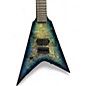 Used Kiesel ULTRA-V Ocean Blue Burst Electric Guitar