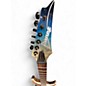 Used Ibanez RGA42HPQM Blue Solid Body Electric Guitar