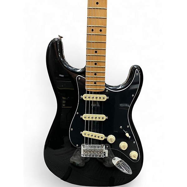 Used Fender 70th Anniversary Player II Stratocaster Black Solid Body Electric Guitar