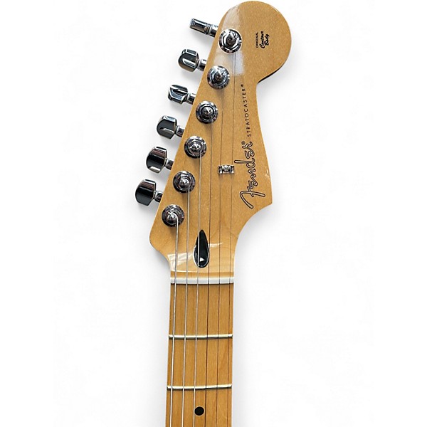 Used Fender 70th Anniversary Player II Stratocaster Black Solid Body Electric Guitar