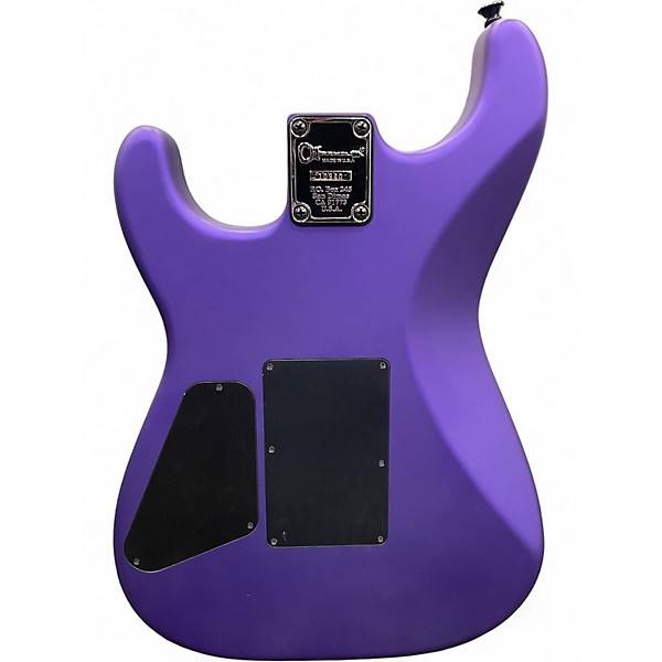 Used Charvel USA Select San Dimas Style 1 HSS FR Satin Plum Solid Body Electric Guitar