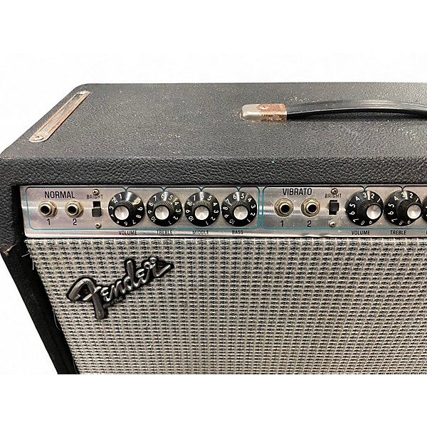 Vintage 1976 Fender Twin Reverb Tube Guitar Combo Amp