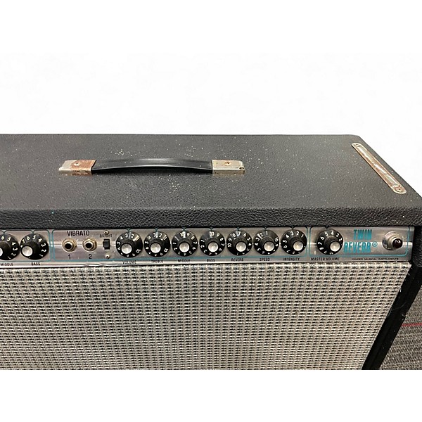 Vintage 1976 Fender Twin Reverb Tube Guitar Combo Amp