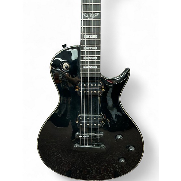 Used Washburn parallaxe Black Solid Body Electric Guitar