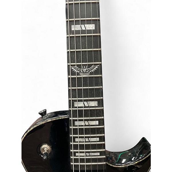 Used Washburn parallaxe Black Solid Body Electric Guitar