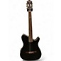 Used Ibanez TOD10N Black Flat Classical Acoustic Electric Guitar thumbnail