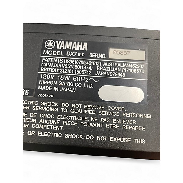 Used Yamaha DX7 IIID Synthesizer