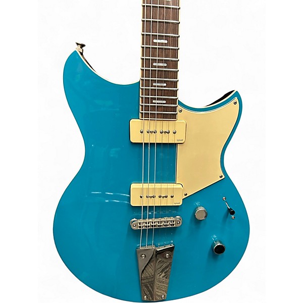 Used Yamaha RSS02T Sonic Blue Solid Body Electric Guitar