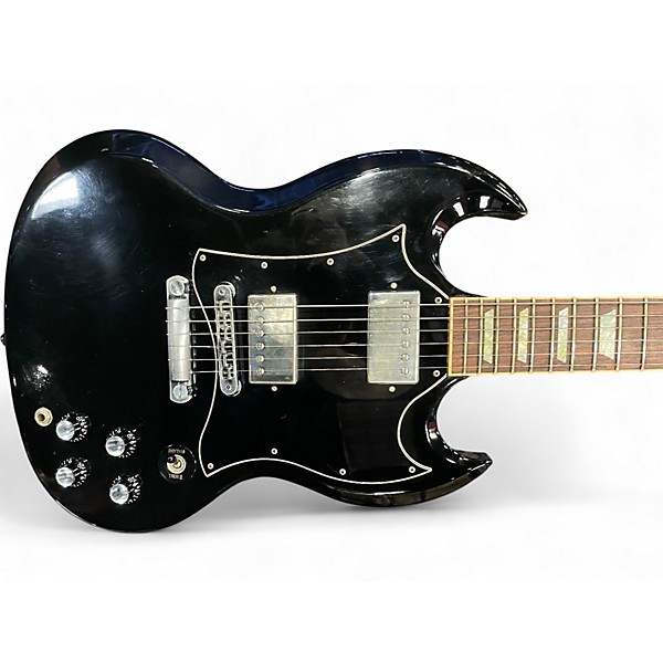 Used Gibson SG Standard Black Solid Body Electric Guitar