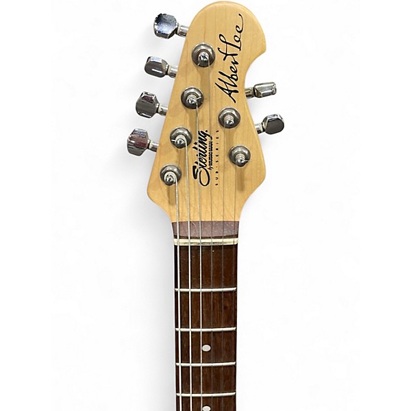 Used Sterling by Music Man Albert Lee Light Blue Solid Body Electric Guitar