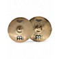 Used MEINL 14in sound caster custom medium hi-hat pair Cymbal thumbnail