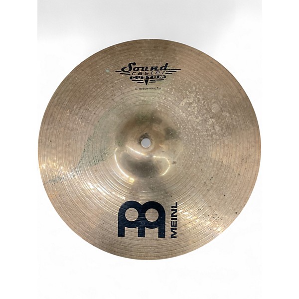 Used MEINL 14in sound caster custom medium hi-hat pair Cymbal