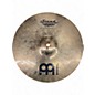 Used MEINL 14in sound caster custom medium hi-hat pair Cymbal