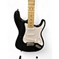 Used Squier SONIC STRATOCASTER Black and White Solid Body Electric Guitar