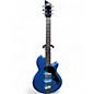 Used Supro Jamesport Metallic Blue Solid Body Electric Guitar thumbnail