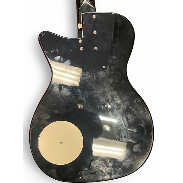 Used Danelectro '56 U2 Baritone Black Solid Body Electric Guitar