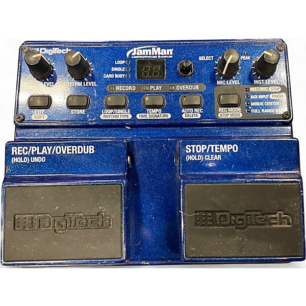 Used DigiTech JML Jam Man Looper Phrase Sampler Pedal