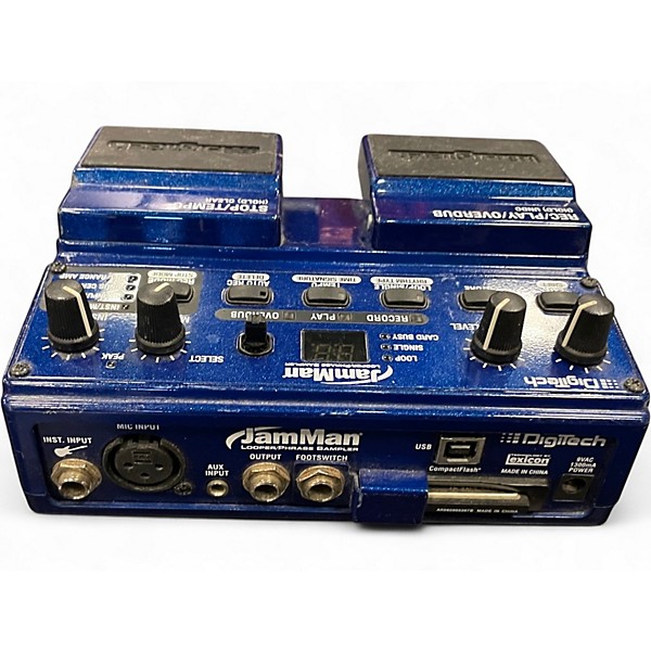 Used DigiTech JML Jam Man Looper Phrase Sampler Pedal