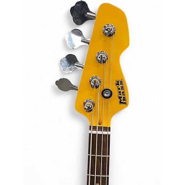Used Markbass MB PB YELLOW Yellow Electric Bass Guitar