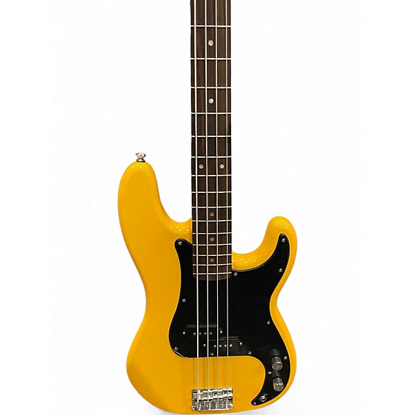 Used Markbass MB PB YELLOW Yellow Electric Bass Guitar