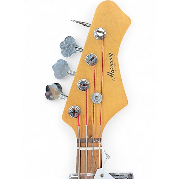 Used Harmony 02700 BLACK Electric Bass Guitar