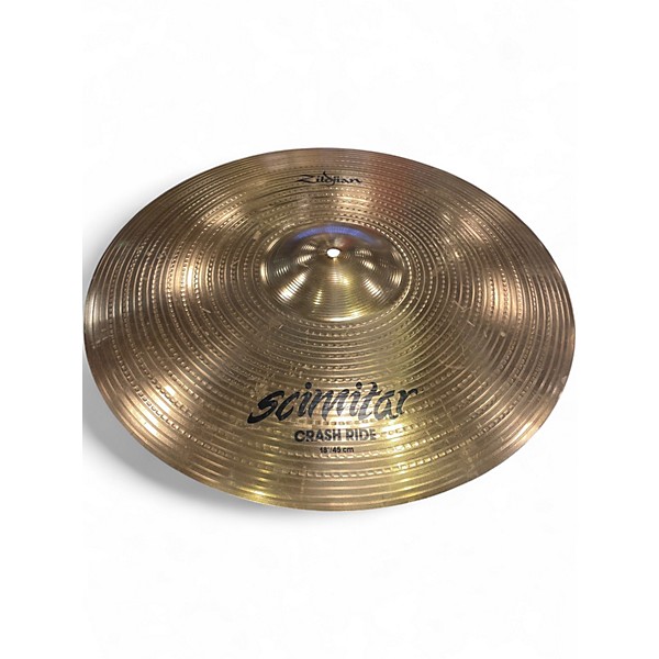 Used Zildjian 18in Scimitar Crash Ride Cymbal