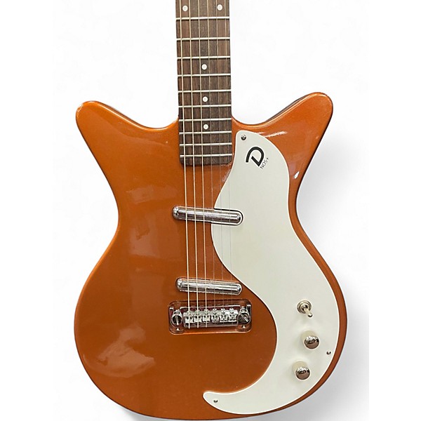 Used Danelectro NOS+ Copper Solid Body Electric Guitar