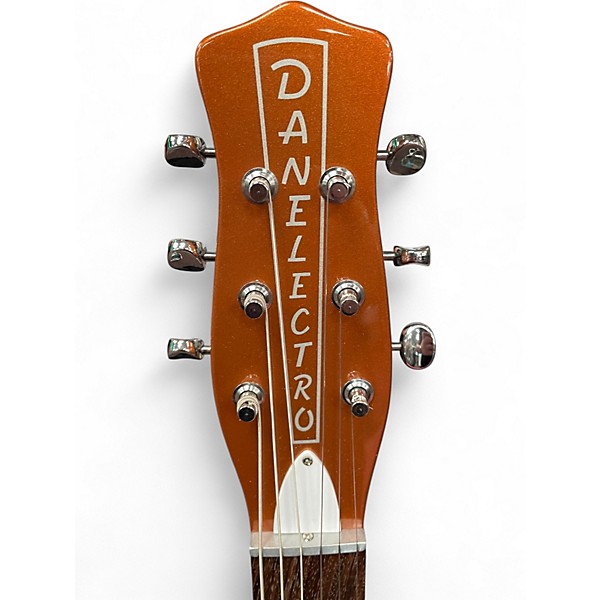 Used Danelectro NOS+ Copper Solid Body Electric Guitar