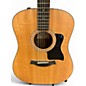 Used Taylor 110E Natural Acoustic Electric Guitar