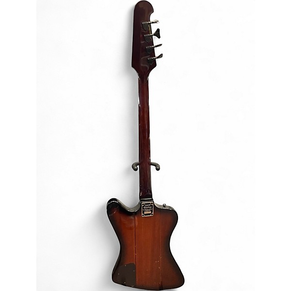 Used Epiphone Firebird 2 Tone Sunburst Electric Bass Guitar