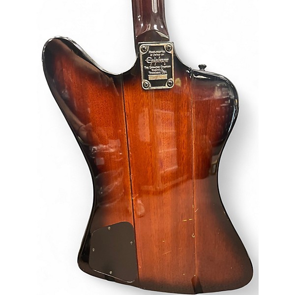 Used Epiphone Firebird 2 Tone Sunburst Electric Bass Guitar