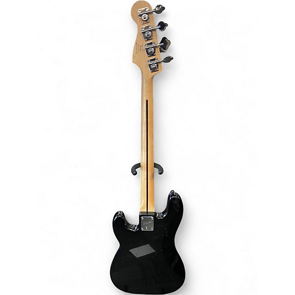 Used Squier Affinity Precision Bass Black Electric Bass Guitar