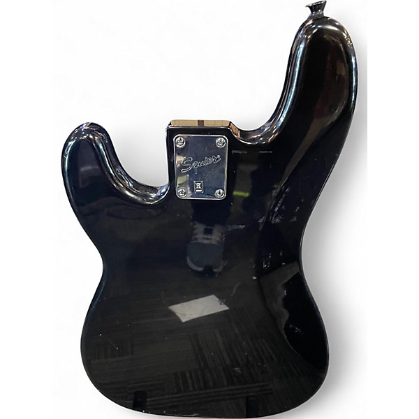 Used Squier Affinity Precision Bass Black Electric Bass Guitar