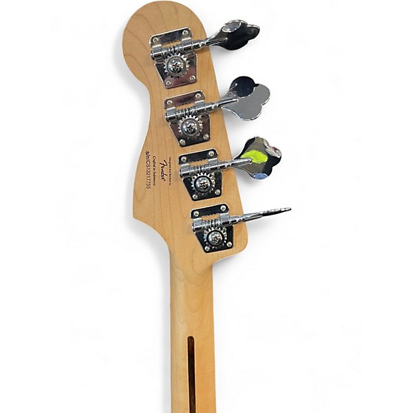 Used Squier Affinity Precision Bass Black Electric Bass Guitar